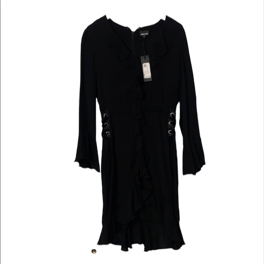 Size 42 us size large, black long sleeve never worn.